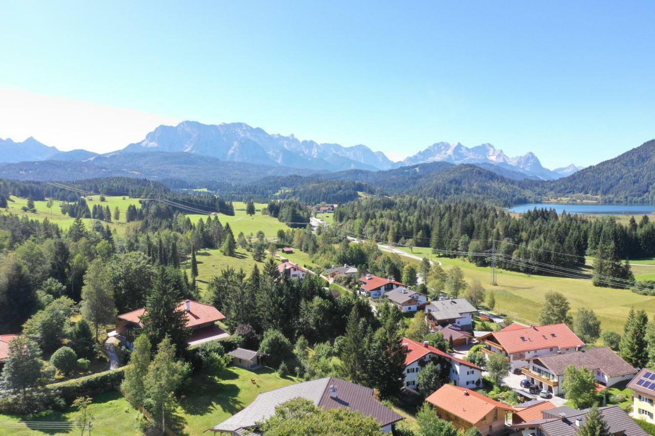 Bergleben Krün Exterior foto